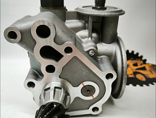 Насос масляный MMC 4D33. 4D31. 4D32. L220-0005S, OPM-014600, ME014600, ME014460. под 2 фильтра